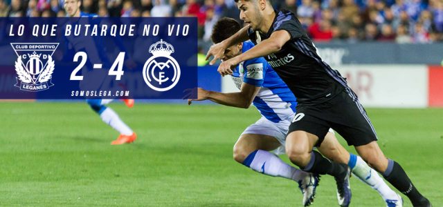 Lo que Butarque no vio del Leganés-Real Madrid