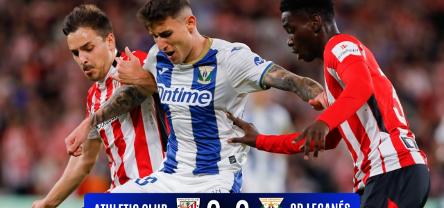 El Leganés saca un punto de oro en San Mamés