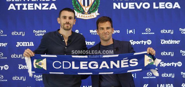 Miguel Atienza: «Creo que el Leganés es el club adecuado para seguir creciendo»